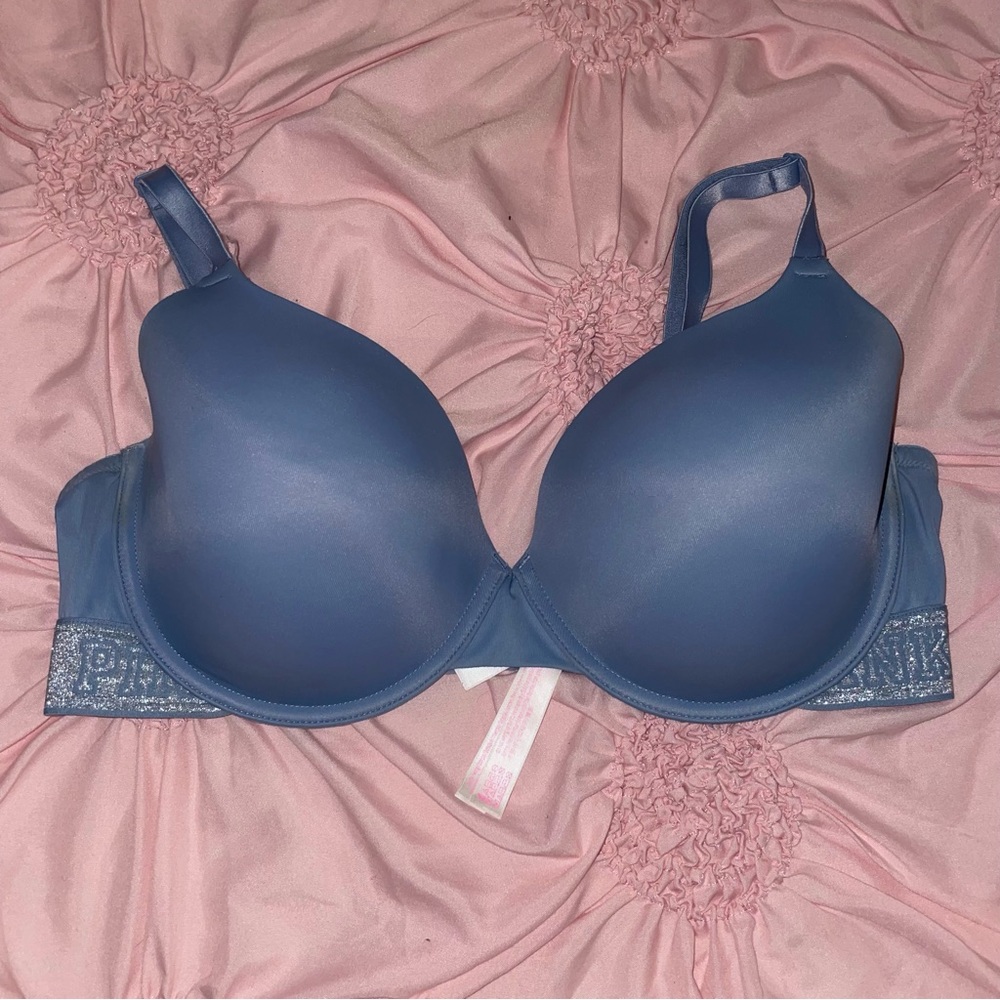 ❤️SOLD❤️ Blue Victoria’s Secret wear everywhere bra 36DD
